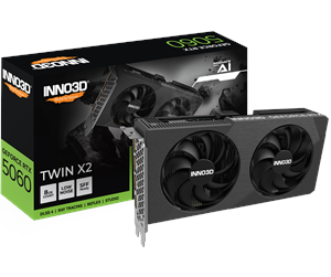 INNO3D GeForce RTX 5060 8GB GDDR6 – Twin X2