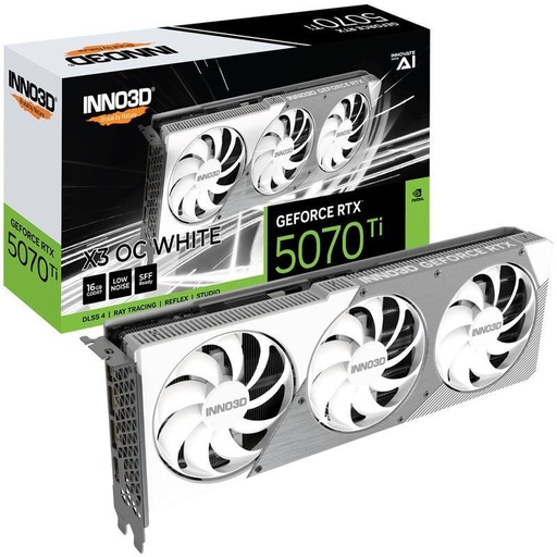 INNO3D GeForce RTX 5070 Ti 16GB GDDR7 X3 OC WHITE