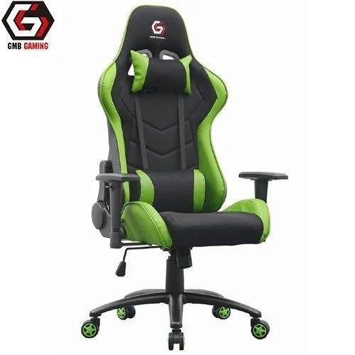Gaming Καρέκλα GEMBIRD LEATHER GREEN Gaming Καρέκλα GEMBIRD LEATHER GREEN