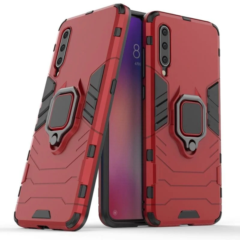 Θήκη Πλαστική με Δαχτυλίδι Xiaomi Mi 9 Θήκη Πλαστική με Δαχτυλίδι Xiaomi Mi 9
