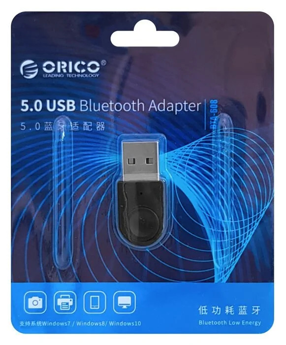 ORICO USB αντάπτορας Bluetooth 5.0 BTA-608, μαύρος