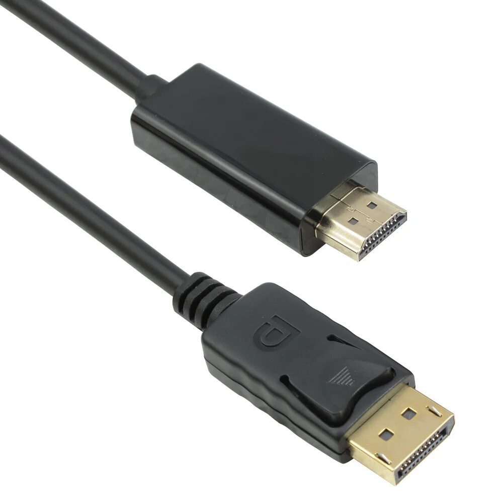 Καλώδιο DeTech Display Port σε HDMI 1.8m Καλώδιο DeTech Display Port σε HDMI 1.8m