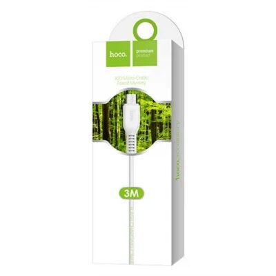Καλώδιο σύνδεσης HOCO Micro-USB 3μ Καλώδιο σύνδεσης HOCO Micro-USB 3μ