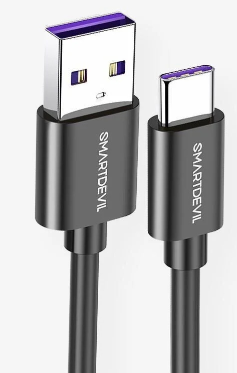 Καλώδιο USB SmartDevil Type-C 40W - 5A 2μ Καλώδιο USB SmartDevil Type-C 40W - 5A 2μ