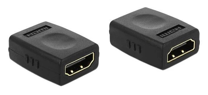 DELOCK αντάπτορας HDMI θηλυκό σε θηλυκό 65049, μαύρος DELOCK αντάπτορας HDMI θηλυκό σε θηλυκό 65049, μαύρος