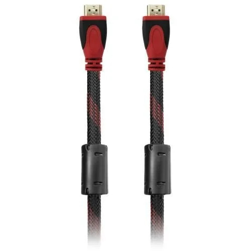 Καλώδιο HDMI DeTech 10m με Υφασμάτινη επένδυση και Φερρίτη Καλώδιο HDMI DeTech 10m με Υφασμάτινη επένδυση και Φερρίτη
