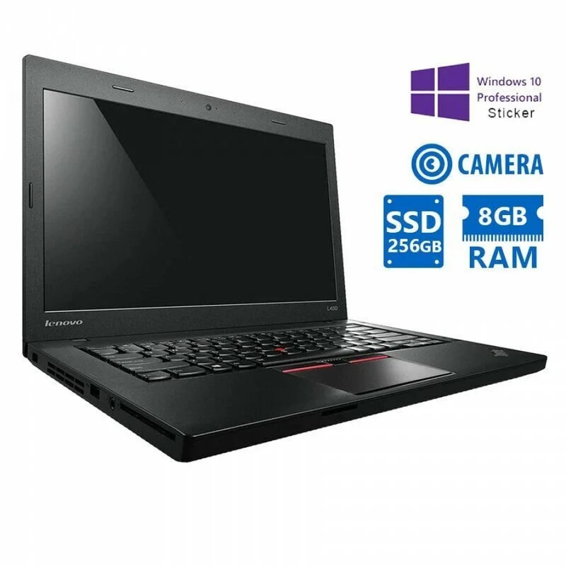 Lenovo ThinkPad L470 i5-6300U/14"/8GB DDR4/256GB SSD/Camera Grade A- Lenovo ThinkPad L470 i5-6300U/14"/8GB DDR4/256GB SSD/Camera Grade A-