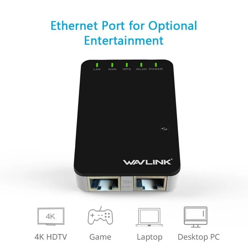  WAVLINK AERIAL-N300 WIRELESS WI-FI RANGE EXTENDER/AP