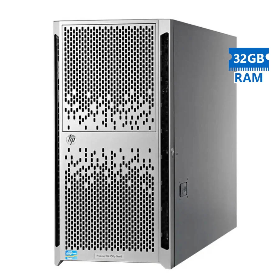 Refurbished Server HP ML350P G8 Tower E5-2620v2/32GB DDR3/No HDD/DVD/8xSFF/2xPSU Refurbished Server HP ML350P G8 Tower E5-2620v2/32GB DDR3/No HDD/DVD/8xSFF/2xPSU