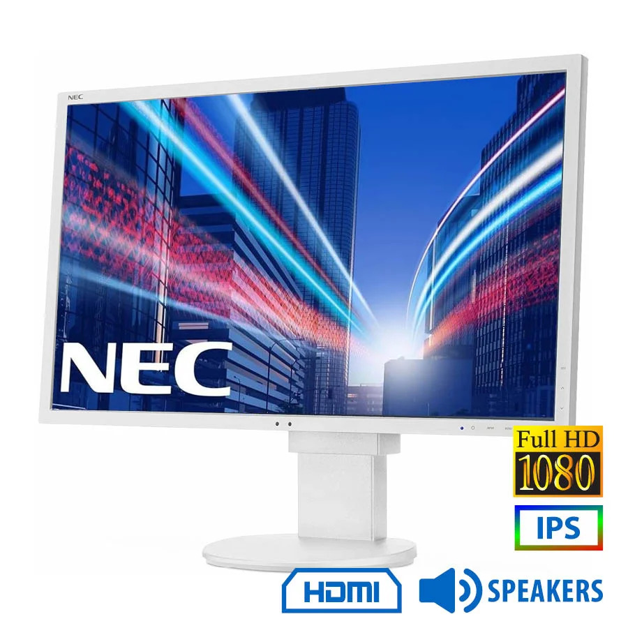 Used Monitor EA244WMi IPS LED/Nec/24\\"FHD/1920x1200/Wide/Gray/w/Speakers/D-SUB & DVI-D & DP & HDMI & Used Monitor EA244WMi IPS LED/Nec/24\\"FHD/1920x1200/Wide/Gray/w/Speakers/D-SUB & DVI-D & DP & HDMI &