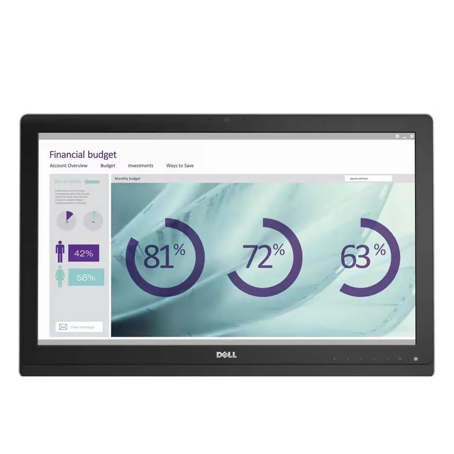 Used Monitor UZ2315Hx LED/Dell/23``FHD/w/Camera/1920x1080/Wide/Silver/Black/w/Speakers/No Stand/D-SU Used Monitor UZ2315Hx LED/Dell/23``FHD/w/Camera/1920x1080/Wide/Silver/Black/w/Speakers/No Stand/D-SU