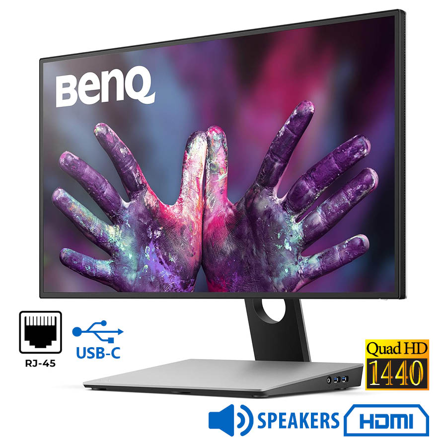 Used Monitor PD2710QC Q-LED/BenQ/27``QHD/2560x1440/Wide/Grey/Black/w/Speakers/DP & HDMI & Type-C & L Used Monitor PD2710QC Q-LED/BenQ/27``QHD/2560x1440/Wide/Grey/Black/w/Speakers/DP & HDMI & Type-C & L