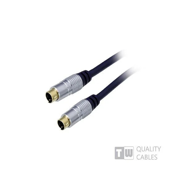 520 Gold H/Q Premium S-Video to S-Video Plug 5m blister pack 520 Gold H/Q Premium S-Video to S-Video Plug 5m blister pack