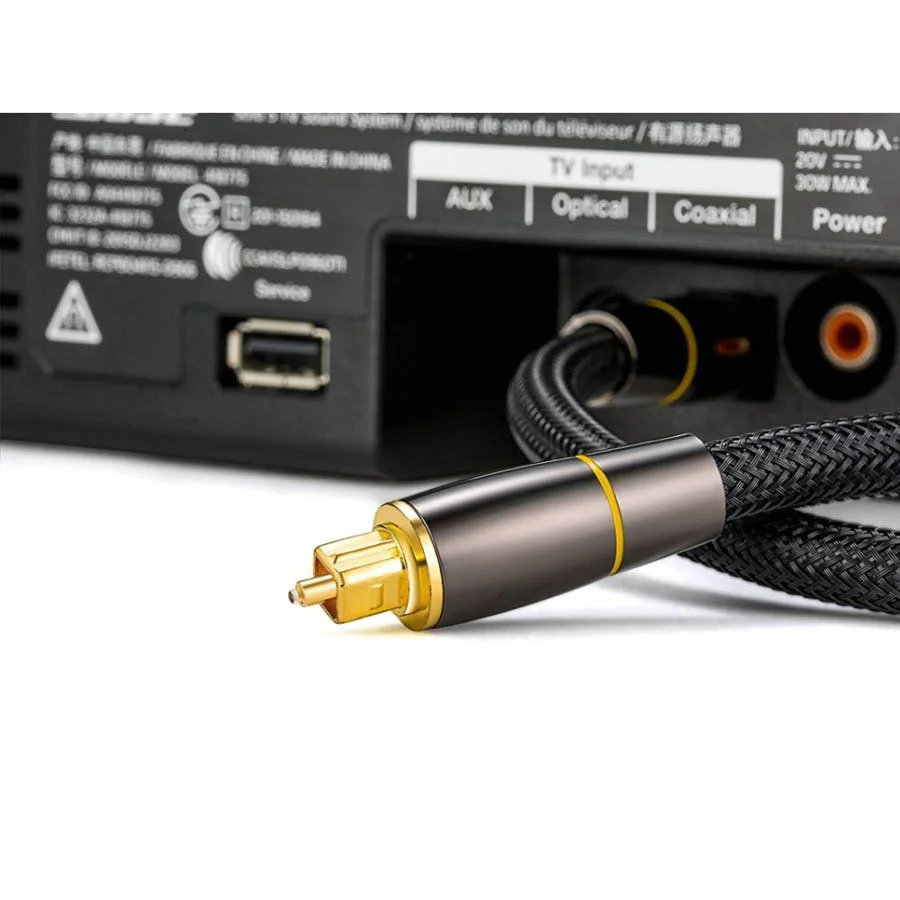 2M Fabric Καλώδιο Οπτικής Ινας Σύνδεσης Συσκευών Ηχου 2M Fabric Καλώδιο Οπτικής Ινας Σύνδεσης Συσκευών Ηχου