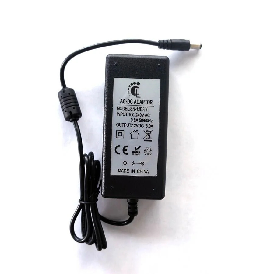 Τροφοδοτικό 3000mA 12V 3A CCTV Κάμερας Τροφοδοτικό 3000mA 12V 3A CCTV Κάμερας
