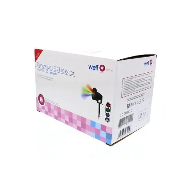 Διακοσμητικός Προβολέας LED Outdoor 3.6W 200mA Well PROJ-LED-RGBW4-WL Διακοσμητικός Προβολέας LED Outdoor 3.6W 200mA Well PROJ-LED-RGBW4-WL