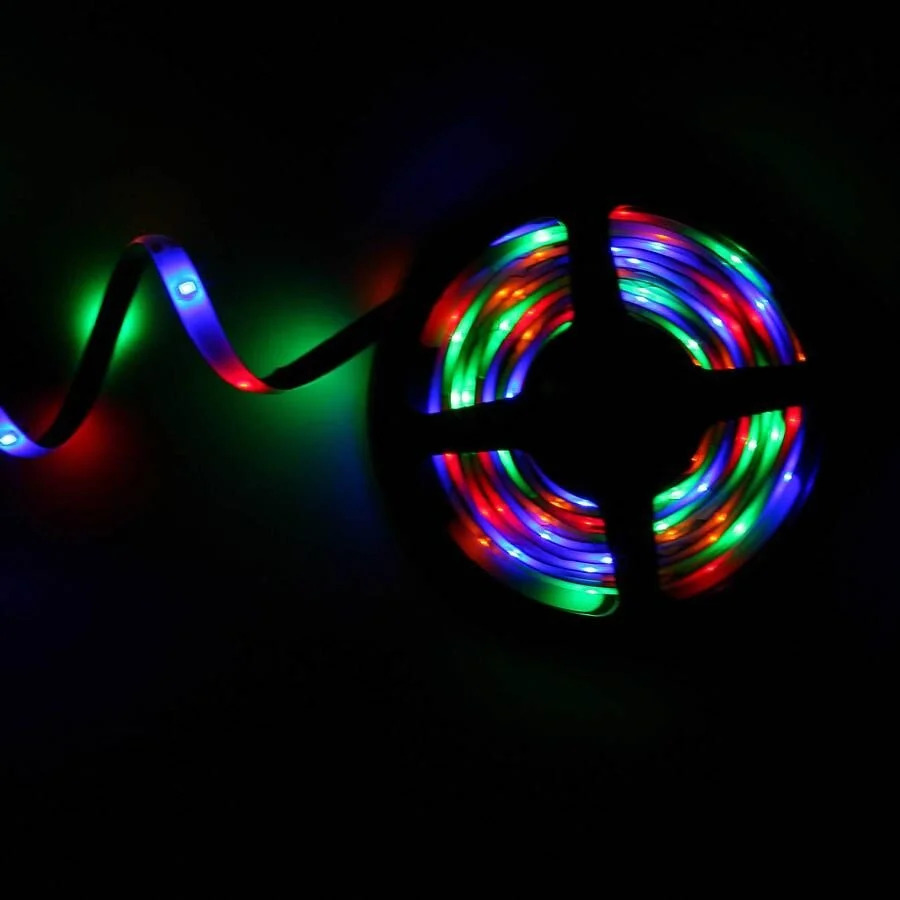 Ταινία LED RGB 3M 12V/6W με τροφοδοτικό LEDSTBRGYD-2835-12328S202/3-WL Ταινία LED RGB 3M 12V/6W με τροφοδοτικό LEDSTBRGYD-2835-12328S202/3-WL