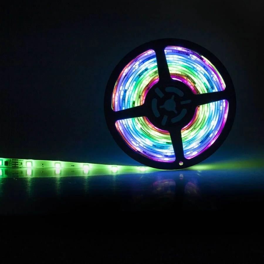 Ταινία LED RGB 5M 12V/24W με τηλεχειριστήριο και τροφοδοτικό LEDSTRGBD-5050-243010S202/5-WL Ταινία LED RGB 5M 12V/24W με τηλεχειριστήριο και τροφοδοτικό LEDSTRGBD-5050-243010S202/5-WL