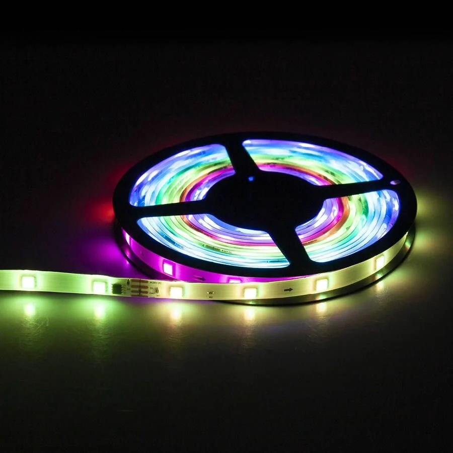 Ταινία LED RGB 5M 12V/24W με τηλεχειριστήριο και τροφοδοτικό LEDSTRGBD-5050-243010S202/5-WL Ταινία LED RGB 5M 12V/24W με τηλεχειριστήριο και τροφοδοτικό LEDSTRGBD-5050-243010S202/5-WL