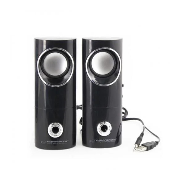 Ηχείο 2.0 Channel Μαύρο EP121 Ηχείο 2.0 Channel Μαύρο EP121