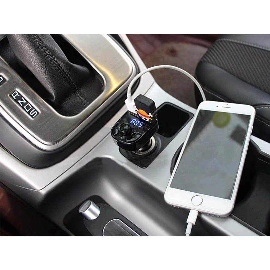 Car MP3 Player Fm Transmitter w/Dual USB Charger 3.1A Car MP3 Player Fm Transmitter w/Dual USB Charger 3.1A