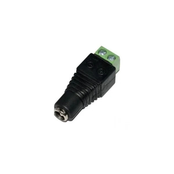Female Jack Converter Adapter DC Power Connector 1τεμ Well DC-F/2.1X5.5-TBS Female Jack Converter Adapter DC Power Connector 1τεμ Well DC-F/2.1X5.5-TBS