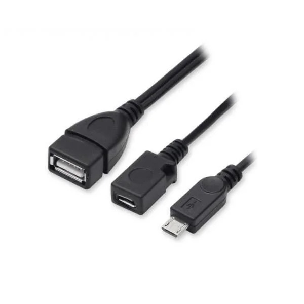 Adaptor cable OTG USB F σε Micro USB M/F Well ADAPT-USBF/UUSB2/OTG-0.15 Adaptor cable OTG USB F σε Micro USB M/F Well ADAPT-USBF/UUSB2/OTG-0.15