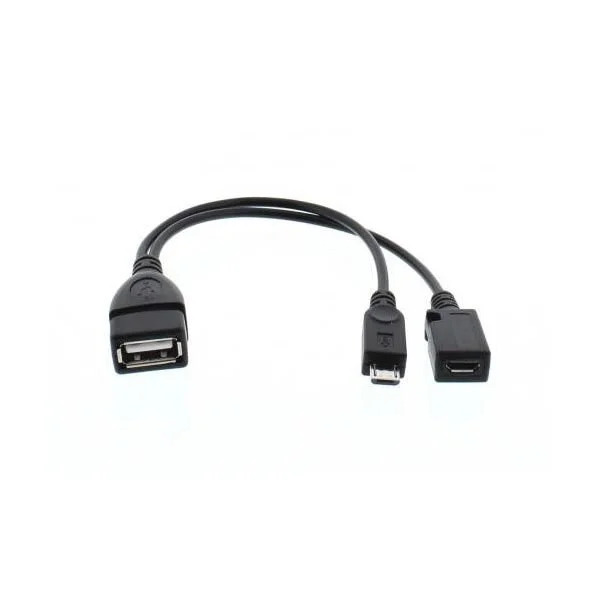 Adaptor cable OTG USB F σε Micro USB M/F Well ADAPT-USBF/UUSB2/OTG-0.15 Adaptor cable OTG USB F σε Micro USB M/F Well ADAPT-USBF/UUSB2/OTG-0.15