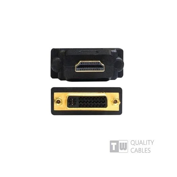 Hdmi Male / Dvi 24+5 Female Adaptor Hdmi Male / Dvi 24+5 Female Adaptor