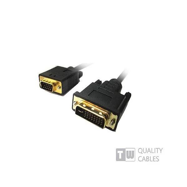 Καλώδιο Dvi (24+5) Vga 3Μ (Hd15) Καλώδιο Dvi (24+5) Vga 3Μ (Hd15)