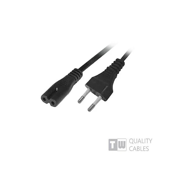 Καλώδιο τροφοδοσίας ρεύματος οκταράκι 2x0,50mm 1.5m Καλώδιο τροφοδοσίας ρεύματος οκταράκι 2x0,50mm 1.5m