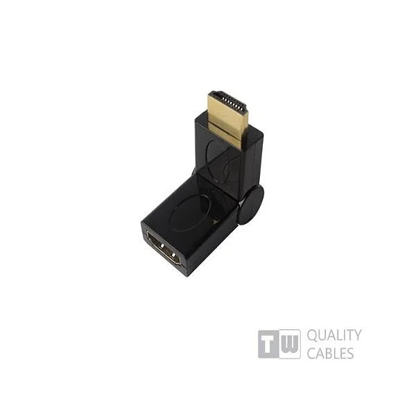 HDMI Male To HDMI Female Γωνία 180Μοιρών HDMI Male To HDMI Female Γωνία 180Μοιρών