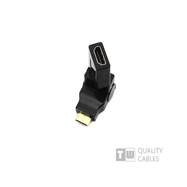 HDMI Male To HDMI Female Γωνία 360Μοιρών HDMI Male To HDMI Female Γωνία 360Μοιρών