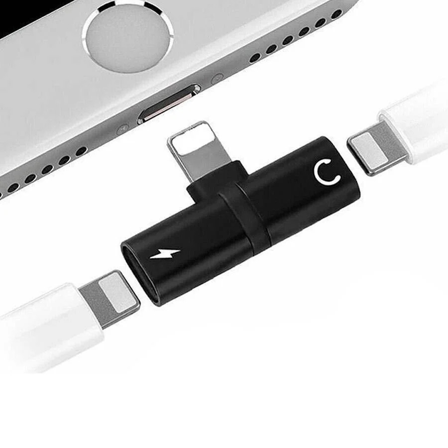 Lighting Splitter Music and Charging at the same time for iPhone Lighting Splitter Music and Charging at the same time for iPhone