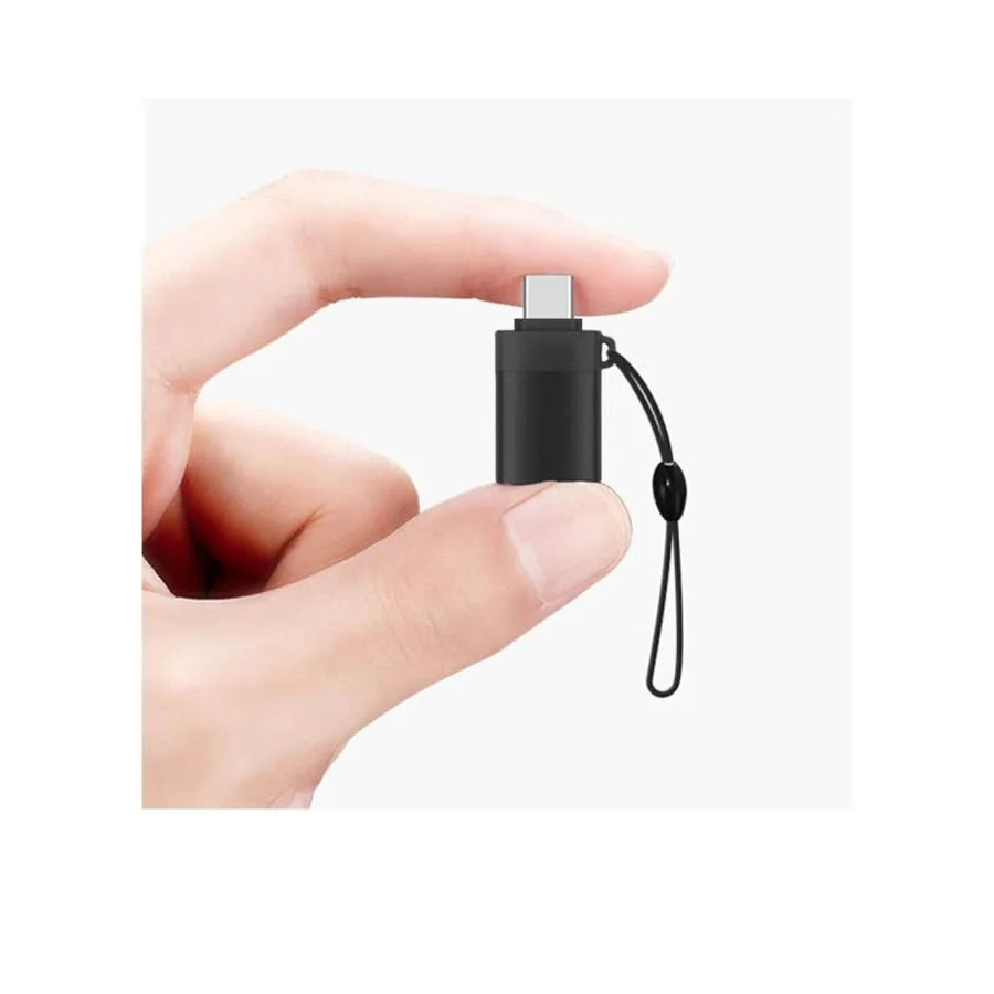 Μετατροπέας LONG TYPE C FEMALE ΣΕ USB 3.0 MALE 2.4A BLACK Μετατροπέας LONG TYPE C FEMALE ΣΕ USB 3.0 MALE 2.4A BLACK