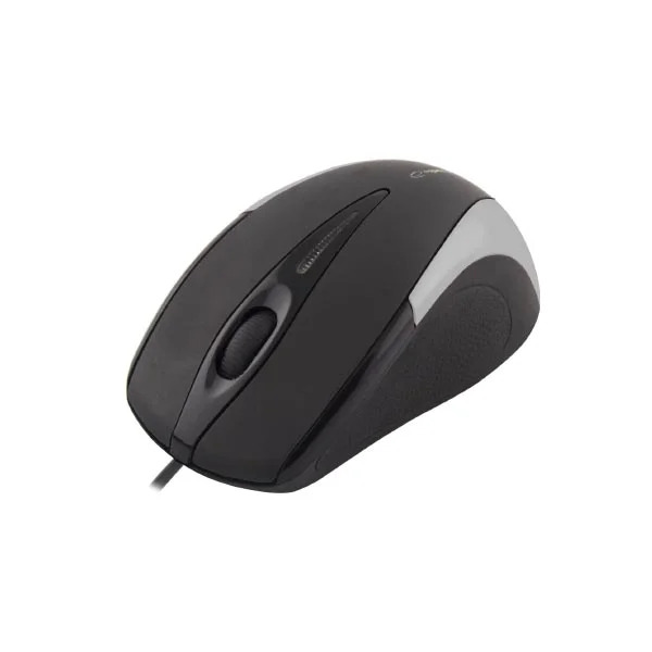 Ενσύρματο Ποντίκι Business series 3D μαύρο/ασημί EM102S Ενσύρματο Ποντίκι Business series 3D μαύρο/ασημί EM102S