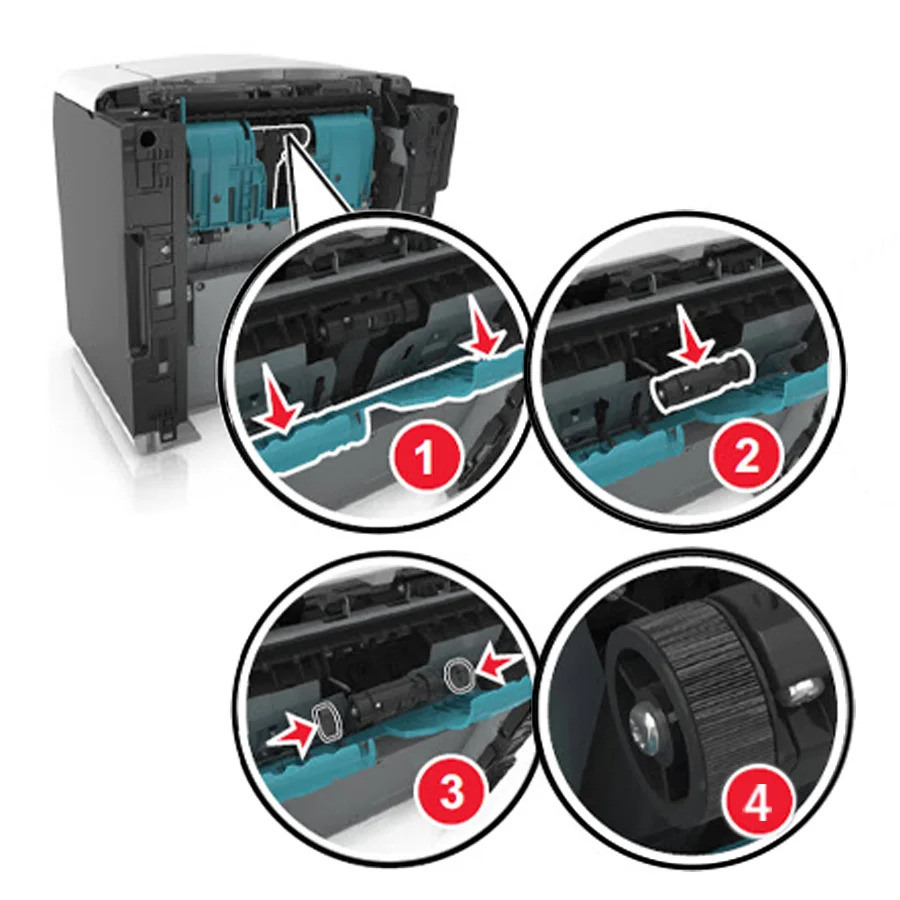 Συμβατό Lexmark Pickup Tire 40x8297 2PCS Συμβατό Lexmark Pickup Tire 40x8297 2PCS