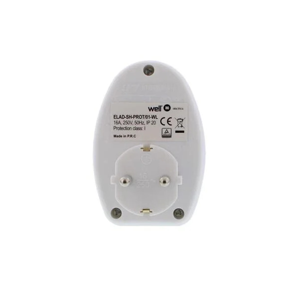 Αντάπτορας Προστασίας Υπέρτασης Well ELAD-SH-PROT/01-WL Αντάπτορας Προστασίας Υπέρτασης Well ELAD-SH-PROT/01-WL