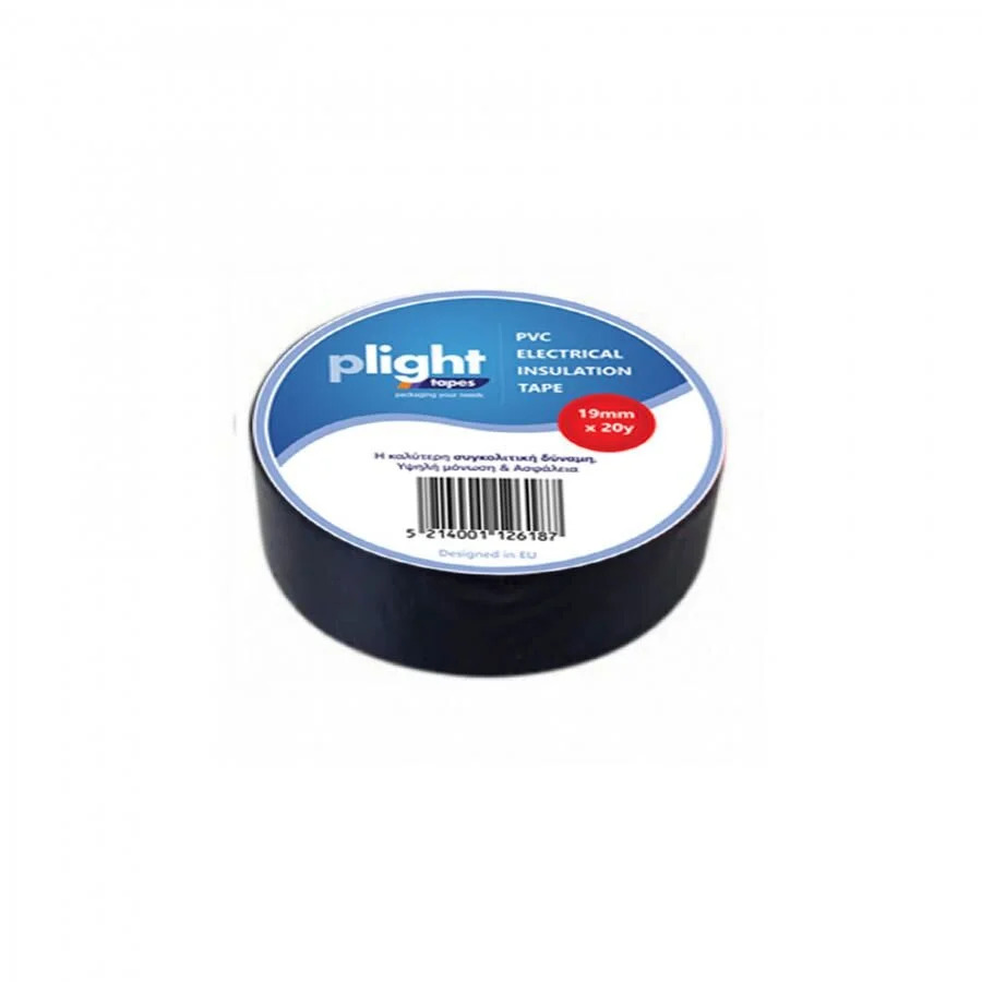 Μονωτική Ταινία Μαύρη 1.9cmx20m συσκ. 10τεμ W1920MA Μονωτική Ταινία Μαύρη 1.9cmx20m συσκ. 10τεμ W1920MA