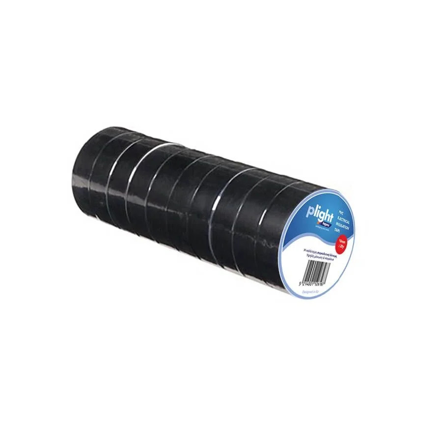 Μονωτική Ταινία Μαύρη 1.9cmx20m συσκ. 10τεμ W1920MA Μονωτική Ταινία Μαύρη 1.9cmx20m συσκ. 10τεμ W1920MA