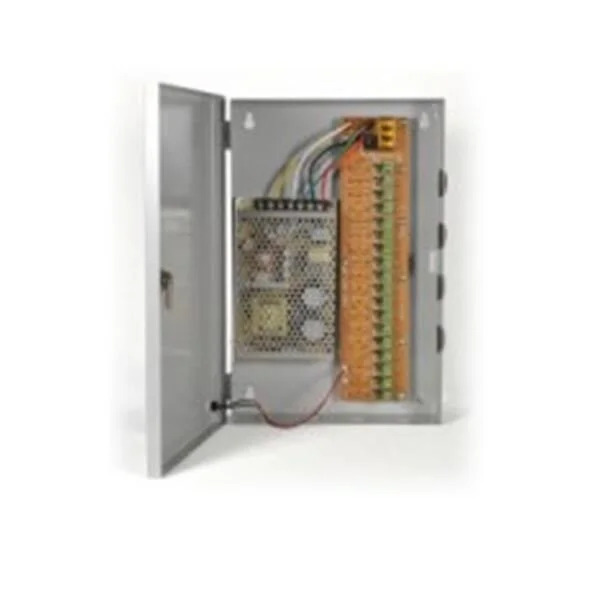 Τροφοδοτικό CCTV Κάμερας 12V 20A 18 εξόδους Τροφοδοτικό CCTV Κάμερας 12V 20A 18 εξόδους