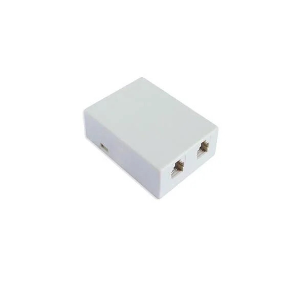 Πρίζα Τηλεφώνου Διπλή με Αυτοκόλλητο LX9126/6/4 Πρίζα Τηλεφώνου Διπλή με Αυτοκόλλητο LX9126/6/4