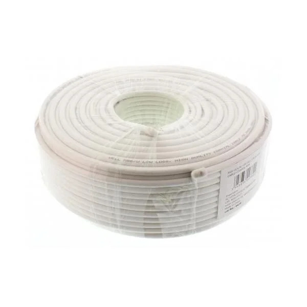 Καλώδιο ομοαξωνικό 100m, 7mm, CX-011LC, 75R λευκό Well RG6-CCS/AL-100-WL Καλώδιο ομοαξωνικό 100m, 7mm, CX-011LC, 75R λευκό Well RG6-CCS/AL-100-WL