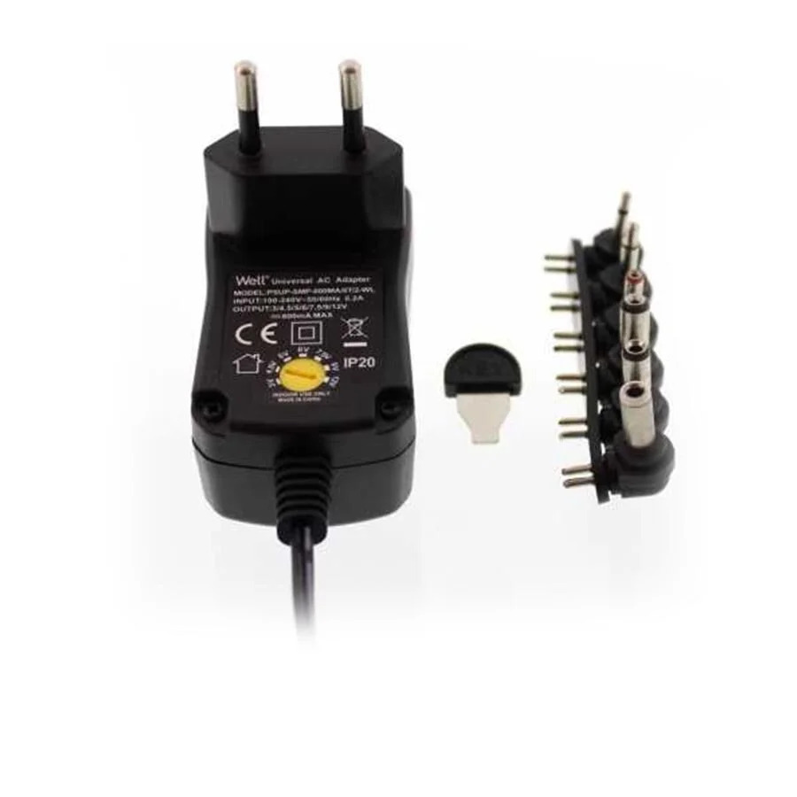 Τροφοδοτικό AC/DC Well PSUP-SMP-600MA/6T/2-WL Τροφοδοτικό AC/DC Well PSUP-SMP-600MA/6T/2-WL
