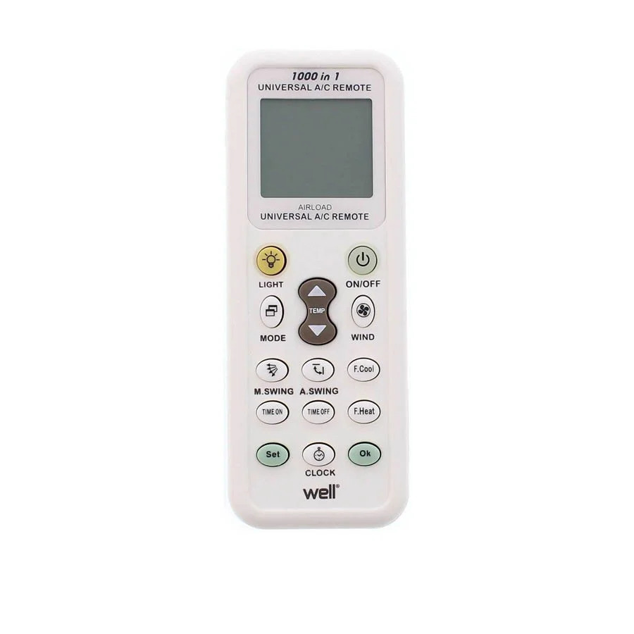 Τηλεχειριστήριο κλιματιστικών Well RC-AC-AIRLOAD-WL Τηλεχειριστήριο κλιματιστικών Well RC-AC-AIRLOAD-WL