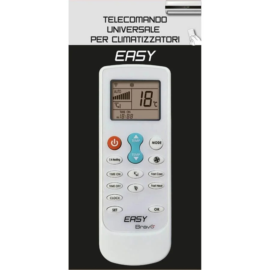 Easy Τηλεχειριστήριο κλιματιστικών BRAVO Easy Τηλεχειριστήριο κλιματιστικών BRAVO
