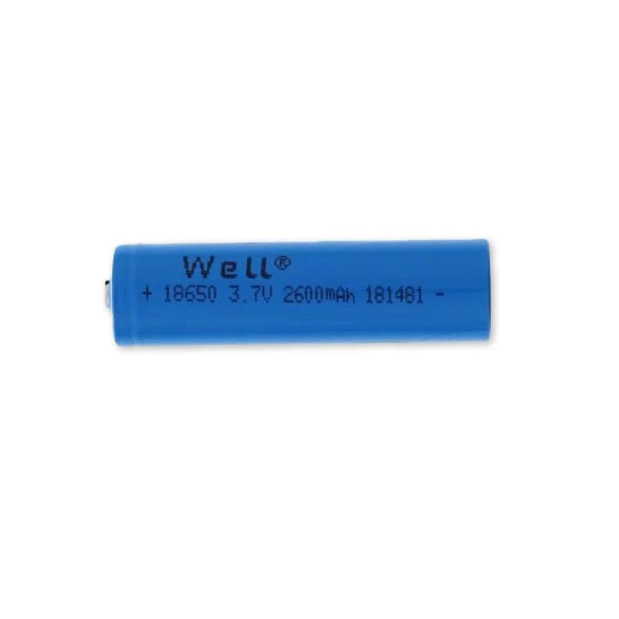 Well Μπαταρία LI-ION Flat terminal 3,7V 2600mAh ACCU-18650L/260-TH-WL Well Μπαταρία LI-ION Flat terminal 3,7V 2600mAh ACCU-18650L/260-TH-WL