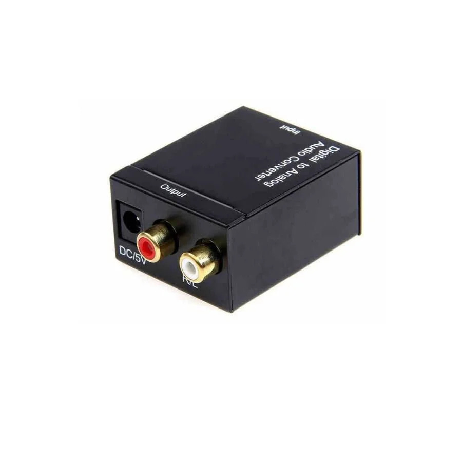 Well Μετατροπέας από Ψηφιακό ήχο Οπτικής Ίνας καιTosslink σε Αναλογικό 2xRCA CONV-DIG/AN-WL Well Μετατροπέας από Ψηφιακό ήχο Οπτικής Ίνας καιTosslink σε Αναλογικό 2xRCA CONV-DIG/AN-WL