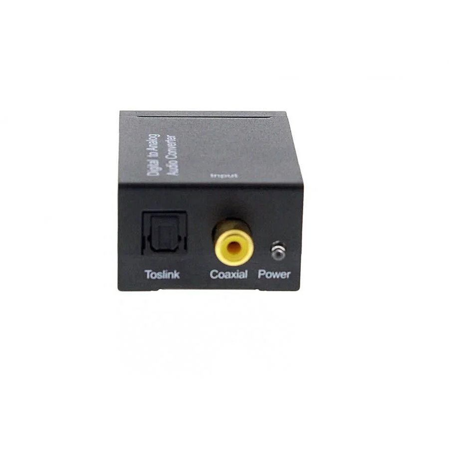 Well Μετατροπέας από Ψηφιακό ήχο Οπτικής Ίνας καιTosslink σε Αναλογικό 2xRCA CONV-DIG/AN-WL Well Μετατροπέας από Ψηφιακό ήχο Οπτικής Ίνας καιTosslink σε Αναλογικό 2xRCA CONV-DIG/AN-WL