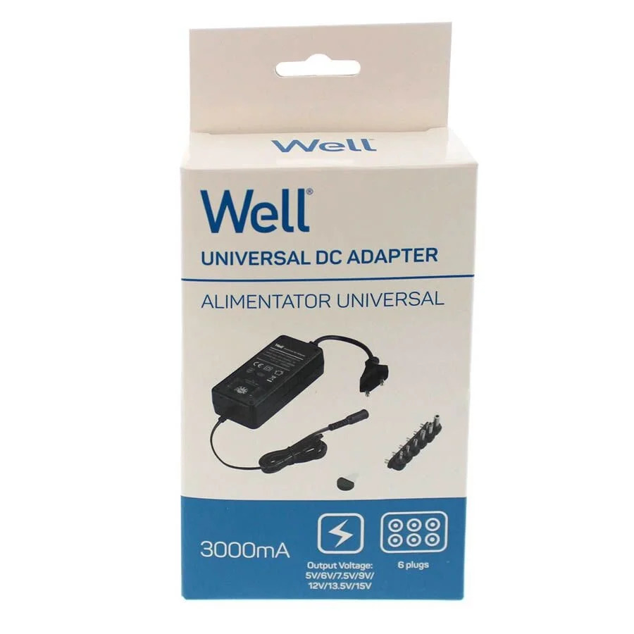 Τροφοδοτικό AC/DC Well PSUP-SMP-3000MA/6T/2-WL Τροφοδοτικό AC/DC Well PSUP-SMP-3000MA/6T/2-WL